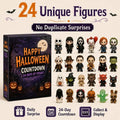 Calendário do Advento Halloween 🎃💀 | 24 Figuras de Terror | Decoração & Oferta