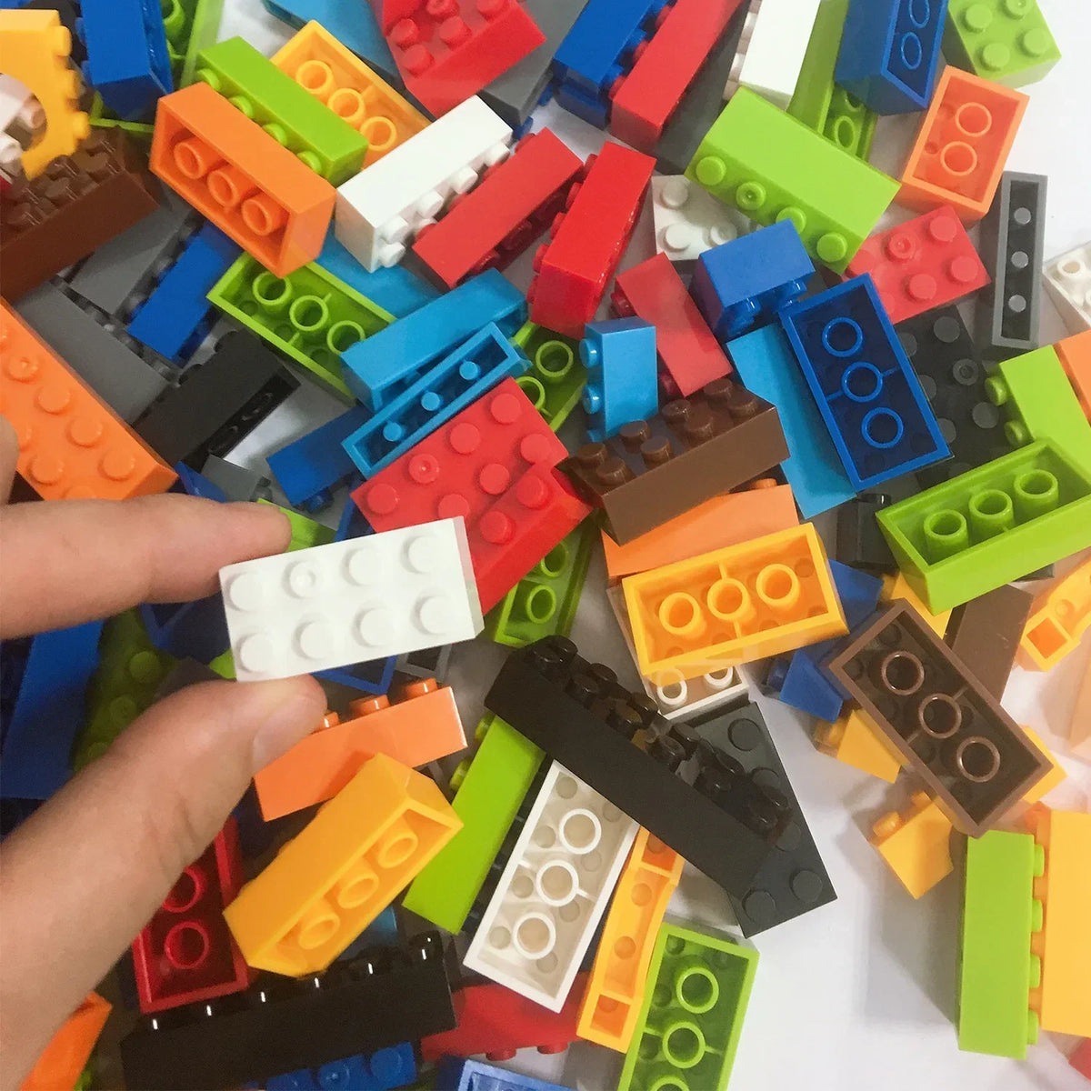 Pack 1000 Peças Blocos de Construção DIY 🧱 | Compatível com LEGO | ABS Certificado CE