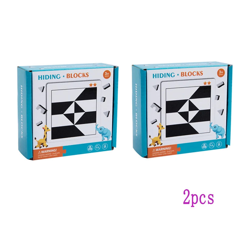 Puzzle em Madeira Montessori 🧩🌳 | Formas Geométricas | Brinquedo Educativo