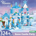 Castelo da Princesa do GELO — Set de Blocos de Construção