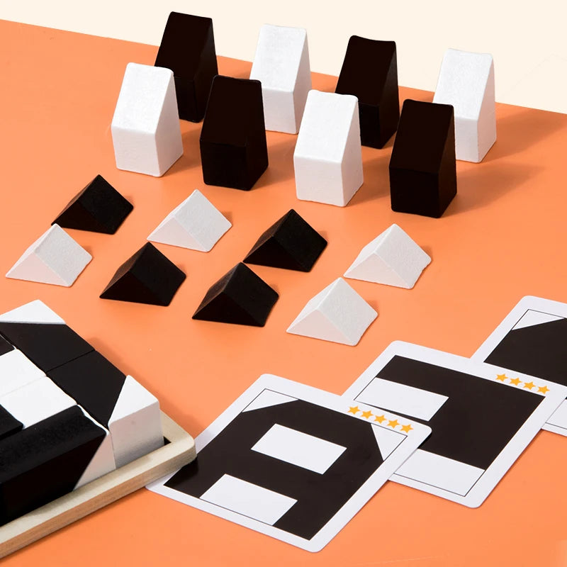 Puzzle em Madeira Montessori 🧩🌳 | Formas Geométricas | Brinquedo Educativo