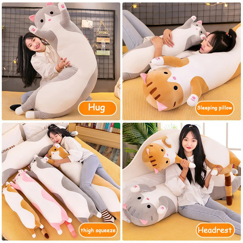 DORME com o teu Gatinho preferido -Almofada 50 cm