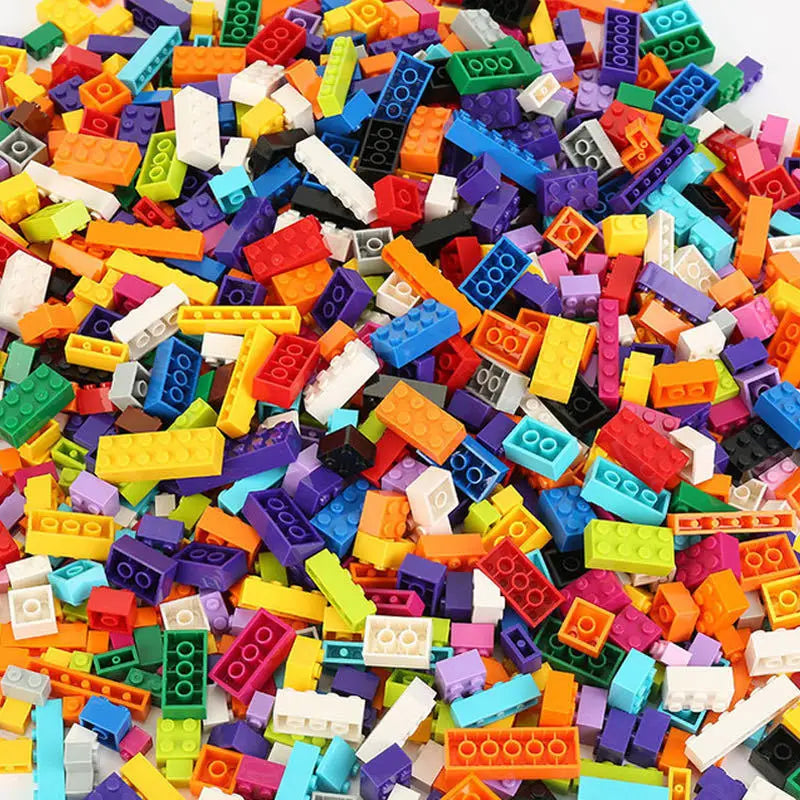 Pack 500 Peças Blocos de Construção DIY 🧱💕 | Para Meninas | Compatível com LEGO | ABS Certificado CE
