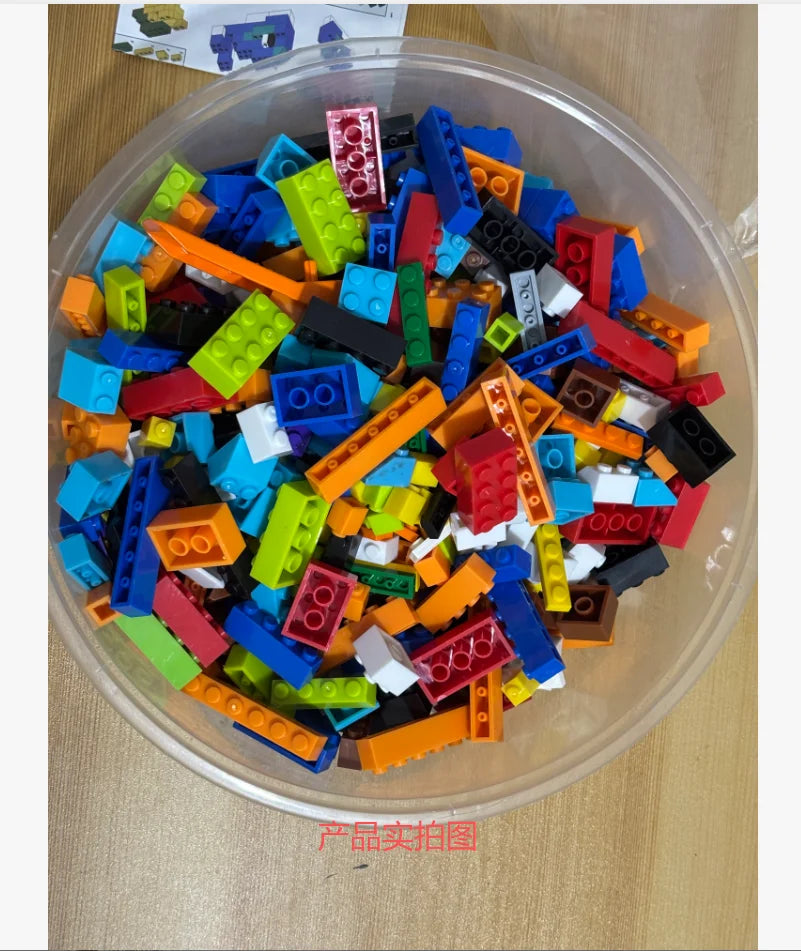 Pack 500 Peças Blocos de Construção DIY 🧱💕 | Para Meninas | Compatível com LEGO | ABS Certificado CE